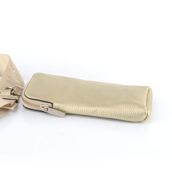 Hispanitas metalická crossbody kabelka s etuí Platino BV232678