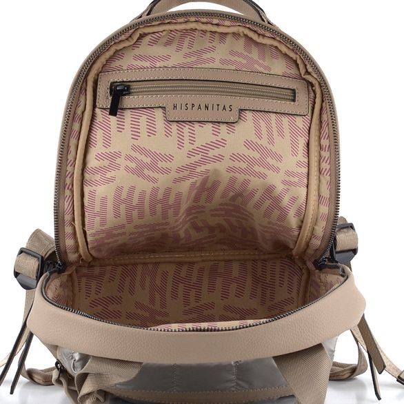 Hispanitas sportovnější batoh taupe/asphalt/basalt BI222129
