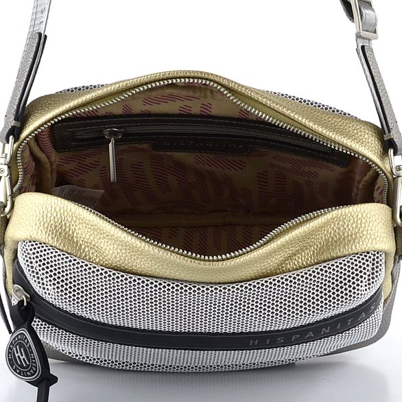 Hispanitas crossbody kabelka white/platino/plomo BV221702