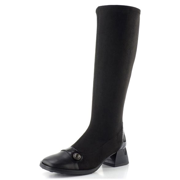 Hispanitas kozačky s pružným lýtkem Marsella black HI254308