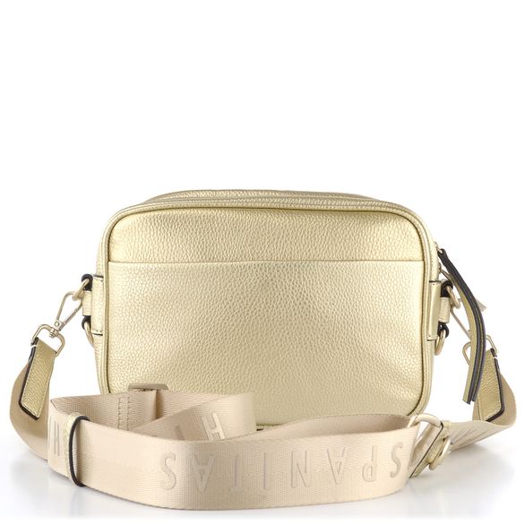 Hispanitas metalická crossbody kabelka s etuí Platino BV232678