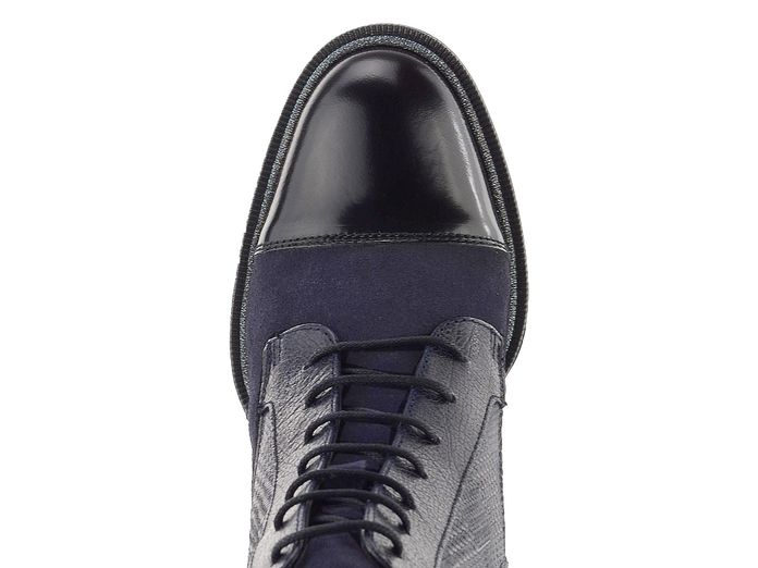 Hispanitas kostkovaný kotník black/marine CHI87724