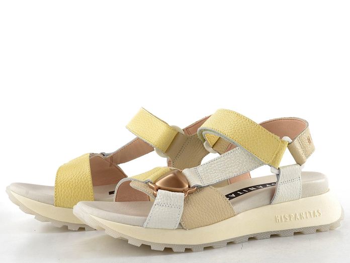 Hispanitas sandály na platformě Ambar Panna/Yellow CHV264807