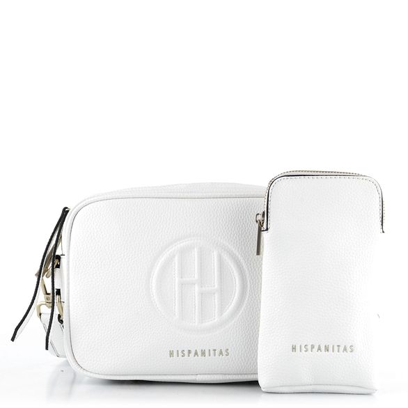 Hispanitas světlá crossbody kabelka s etují Panna BV232678