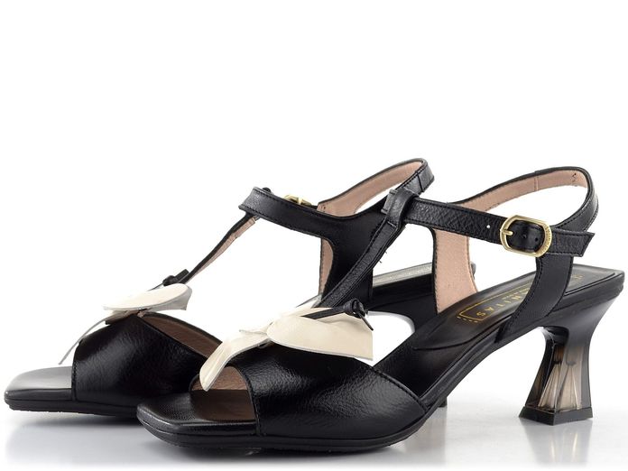 Hispanitas sandály na podpatku Greta Black HV232761