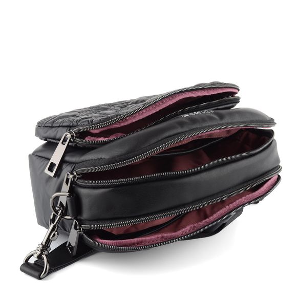 Hispanitas crossbody kabelka kombinovaná černá BI00494