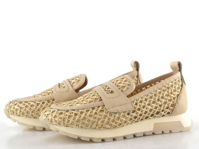 Hispanitas mokasíny na platformě Oregon Panna/Butter RHV264856