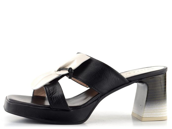 Hispanitas luxusní pantofle na podpatku Odina Black HV232571