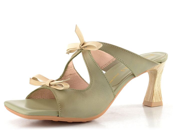 Hispanitas pantofle na podpatku Rosa Alga/Butter BHV264701