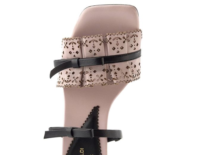 Hispanitas x Marco Rambaldi pantofle na podpatku Goya rose/black