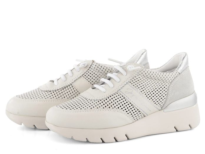Hispanitas stříbrnobílé sneakers polobotky Ruth HV00233