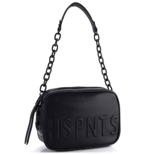 Hispanitas crossbody kabelka s řetízkovým uchem Black BI232941