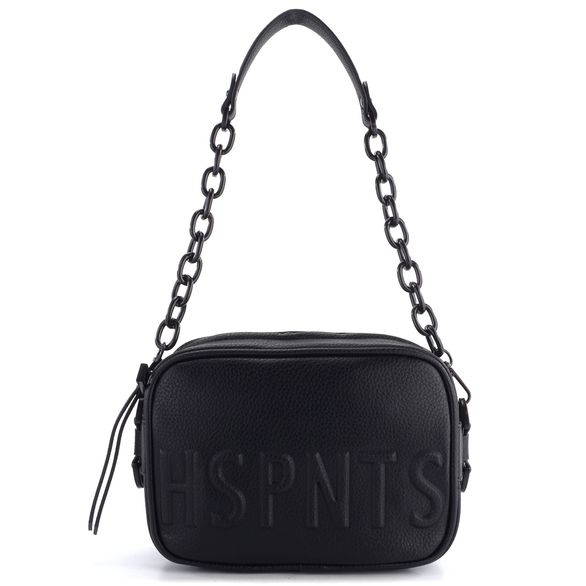 Hispanitas crossbody kabelka s řetízkovým uchem Black BI232941