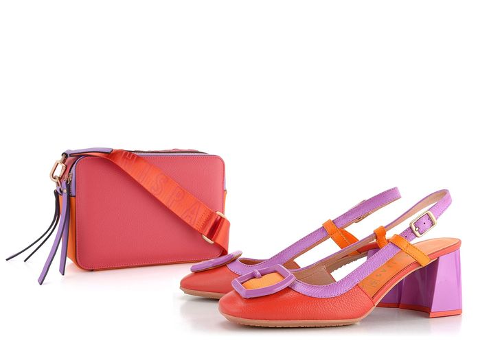 Hispanitas crossbody kabelka Scarlett/Mandarin/Violet BV243246