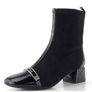 Hispanitas strečový kotník na podpatku Varsovia black HI265016