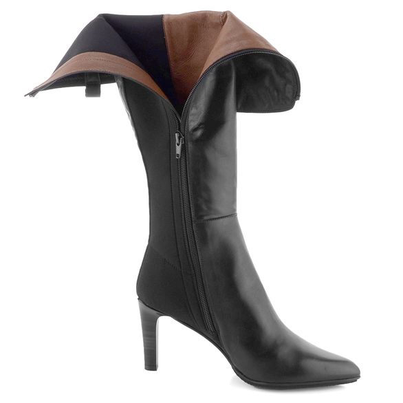 Hispanitas kozačky kombinované s knoflíčky black HI87883