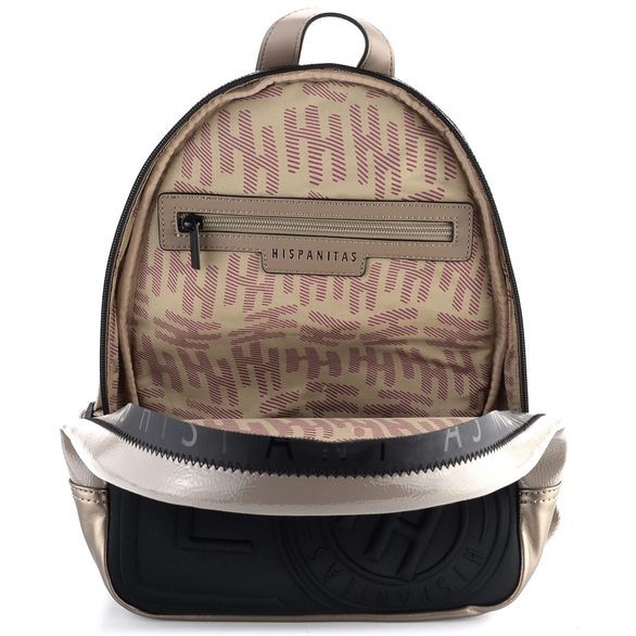 Hispanitas městský batoh Black/Taupe/Basalt BI232946