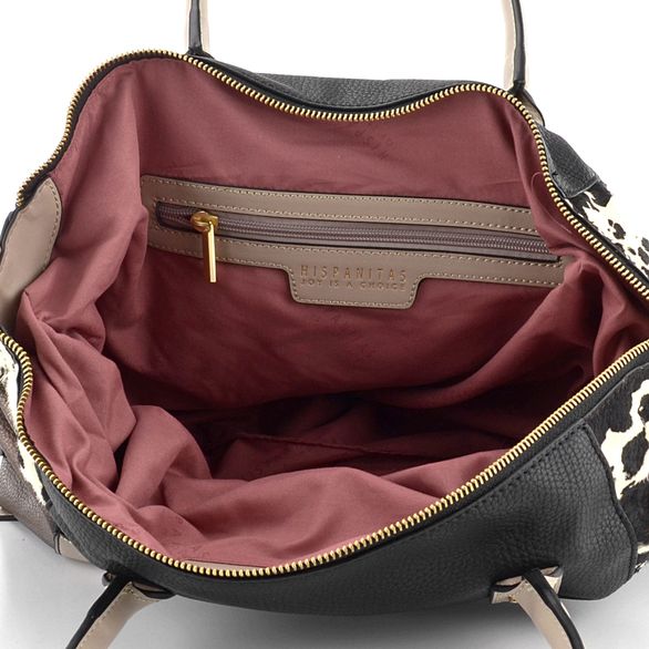 Hispanitas kombinovaná kabelka Bolsos Black I21 BI211738