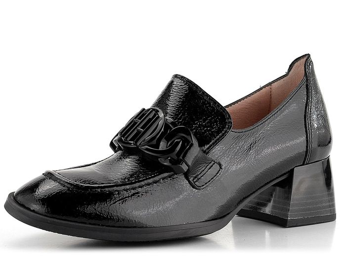 Hispanitas polobotky na podpatku Charlize Black HI232992