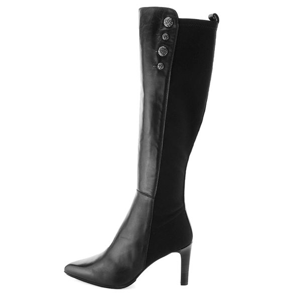 Hispanitas kozačky kombinované s knoflíčky black HI87883