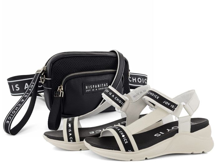 Hispanitas crossbody kabelka a ledvinka Black BV00146