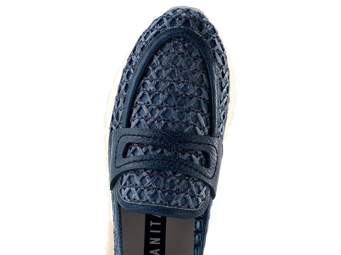 Hispanitas mokasíny na platformě Oregon Jeans RHV264856