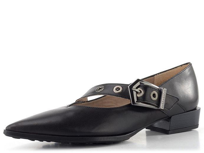 Hispanitas lodičky s nártovým páskem Turin black HI254196
