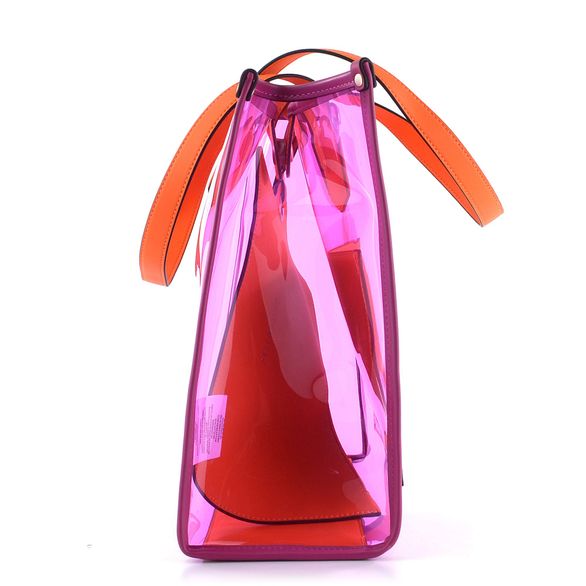 Hispanitas transparentní kabelka s etují Pink/Papaya/Orchid BV232684