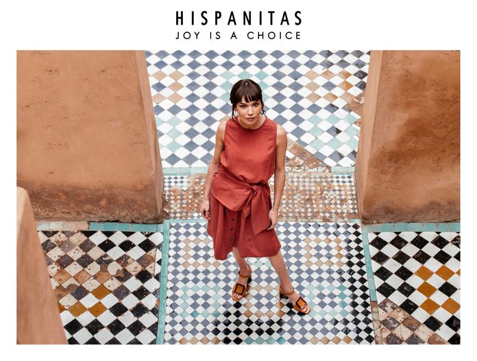 Hispanitas sandály s ozdobnou sponou Honey YHV00047