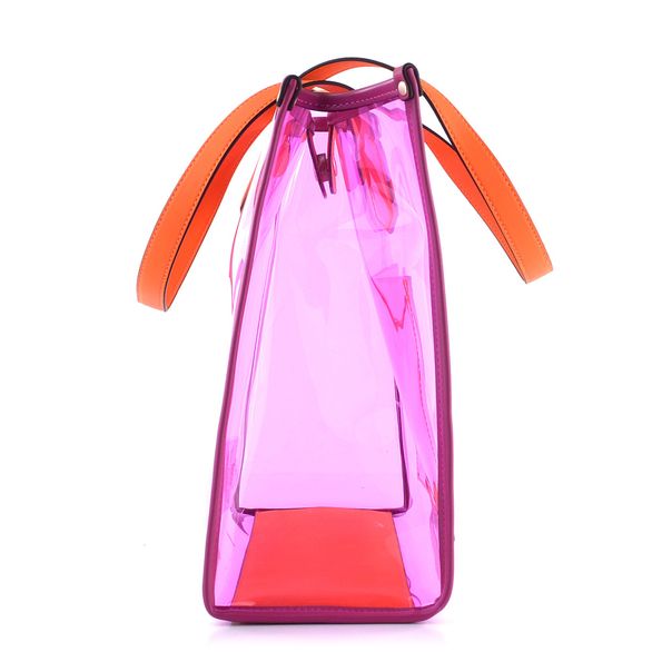 Hispanitas transparentní kabelka s etují Pink/Papaya/Orchid BV232684