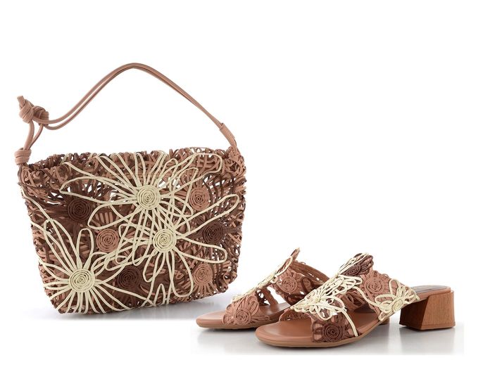 Hispanitas pantofle na podpatku Tulipan Naturales HV264841