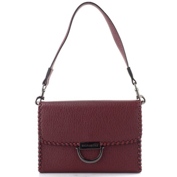 Hispanitas elegantní klopnová kabelka obšívaná BI254148 Wine