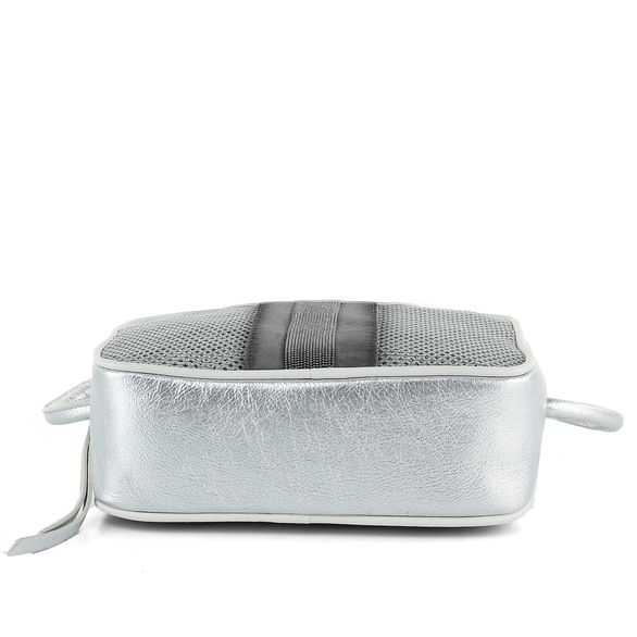Hispanitas crossbody kabelka šedá metalická BV98596