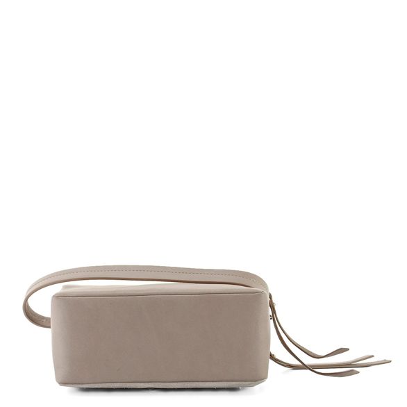 Hispanitas kabelka crossbody s cvočky a kamínky Nougat BV86810