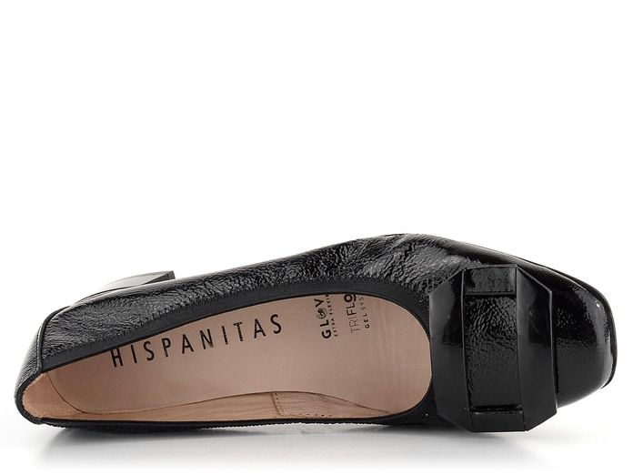 Hispanitas lodičky se sponou Salma Black HI222362