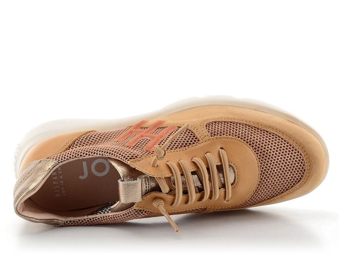 Hispanitas módní sneakers polobotky Camel HV211334