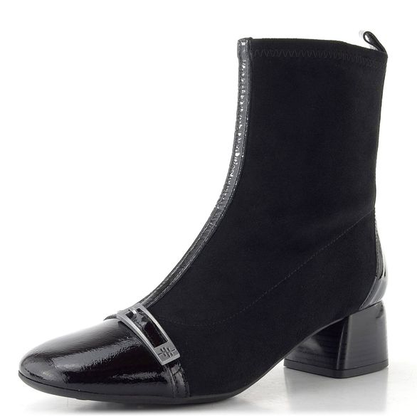 Hispanitas strečový kotník na podpatku Varsovia black HI265016