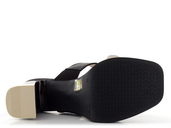 Hispanitas luxusní pantofle na podpatku Odina Black HV232571