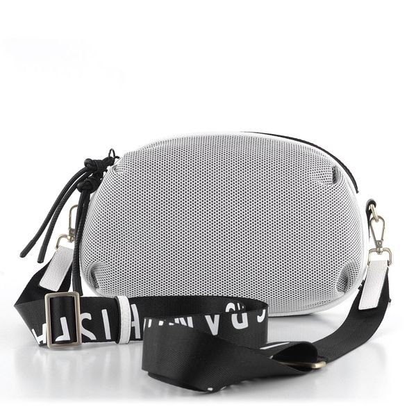 Hispanitas sportovní crossbody kabelka Black/White/Panna BV232507