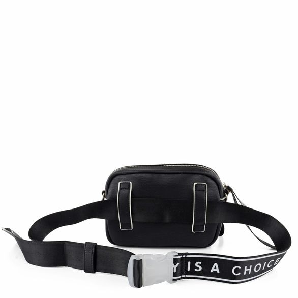 Hispanitas crossbody kabelka a ledvinka Black BV00146