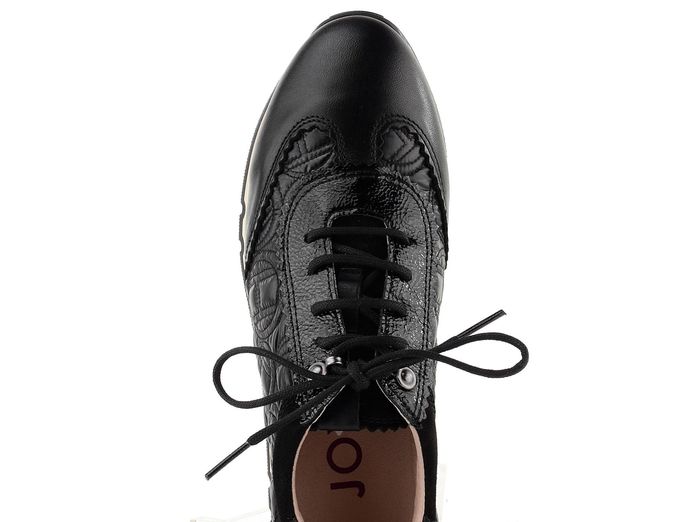 Hispanitas tenisky vytkávané Black HI00610