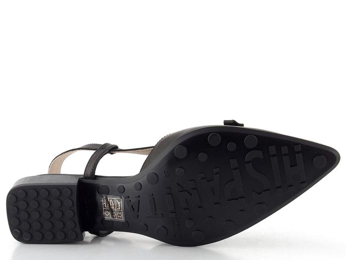Hispanitas lodičky s volnou patou Turin Black HV264858