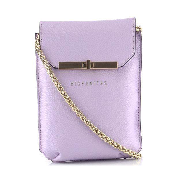 Hispanitas malá crossbody kabelka s řetízkem Lavanda BV232508