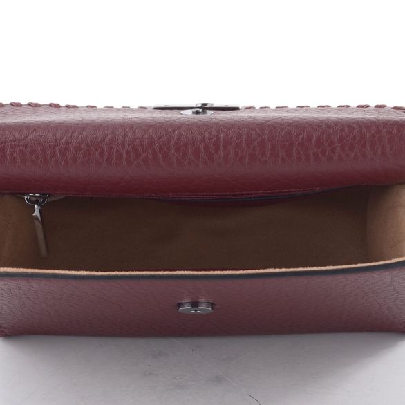 Hispanitas elegantní klopnová kabelka obšívaná BI254148 Wine