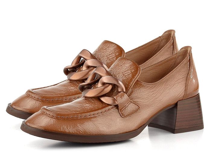 Hispanitas lakované polobotky Charlize Almond HI222338