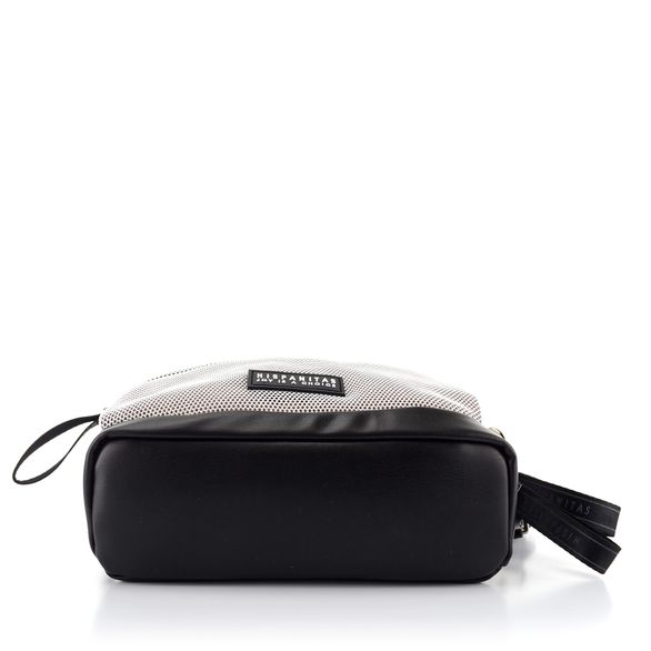 Hispanitas bílo-černá crossbody kabelka sportovní módy BV211131