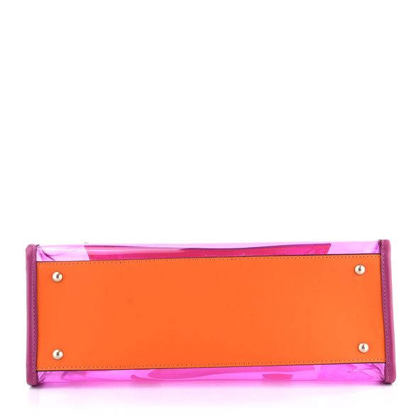Hispanitas transparentní kabelka s etují Pink/Papaya/Orchid BV232684