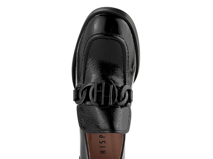 Hispanitas polobotky na podpatku Charlize Black HI232992