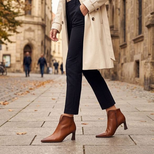Hispanitas elegantní kotník na podpatku Paris cuero HI265076