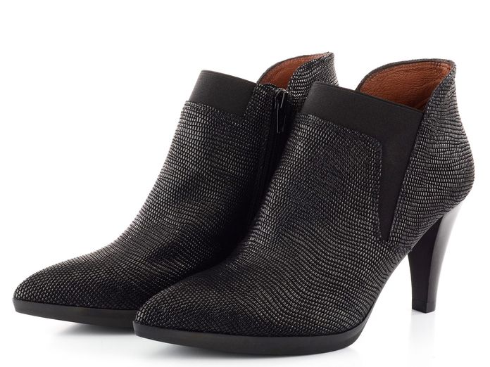Hispanitas elegantní kotník Eiffel Black HI63533